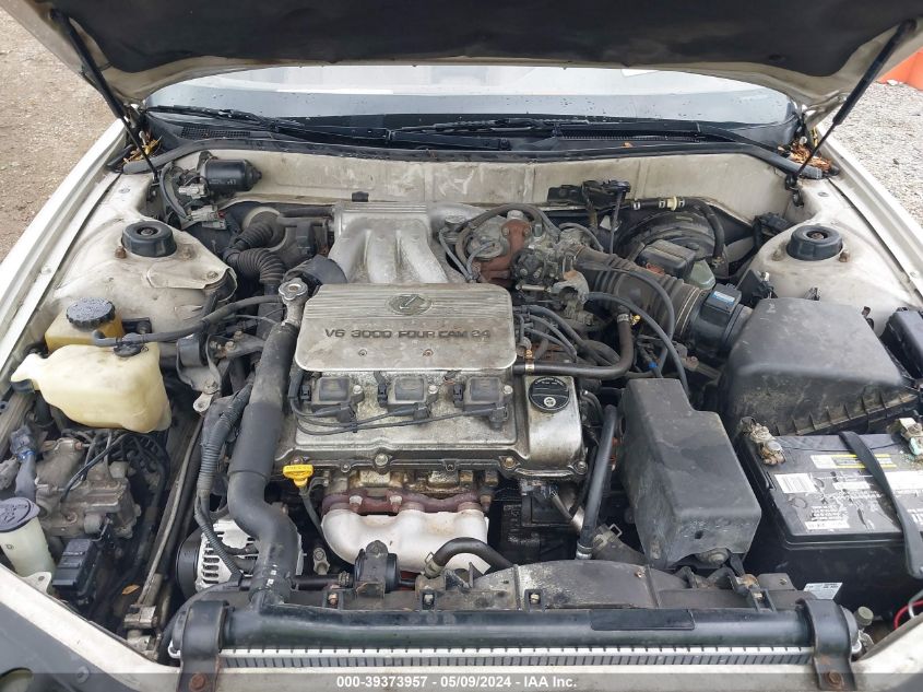 1996 Lexus Es 300 VIN: JT8BF12G2T0169205 Lot: 39373957