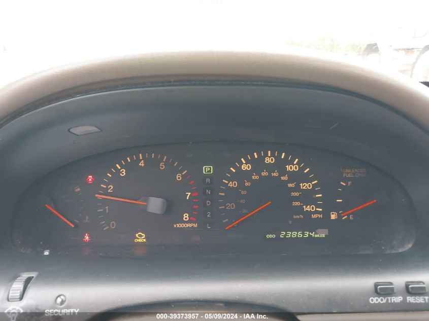 1996 Lexus Es 300 VIN: JT8BF12G2T0169205 Lot: 39373957