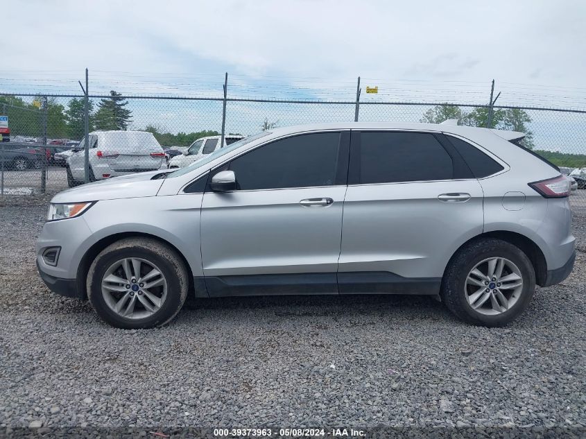 2016 Ford Edge Sel VIN: 2FMPK4J98GBB75002 Lot: 39373963