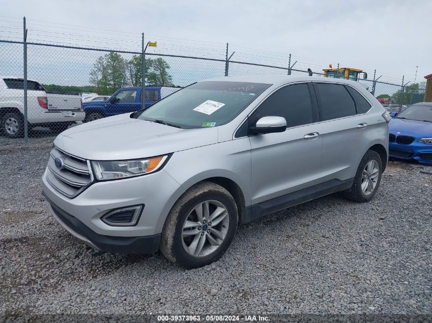 2016 Ford Edge Sel VIN: 2FMPK4J98GBB75002 Lot: 39373963