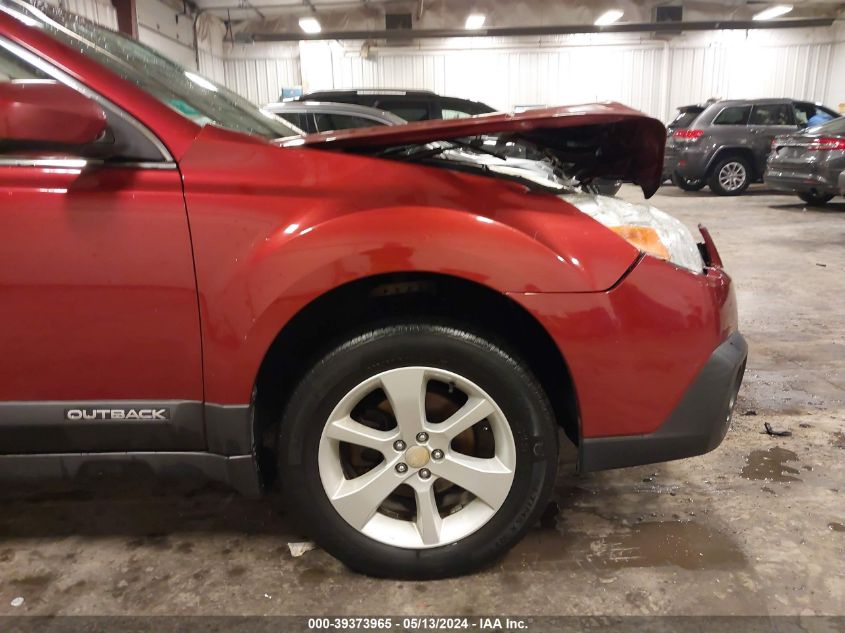 2014 Subaru Outback 2.5I Premium VIN: 4S4BRBCC4E3209016 Lot: 39373965