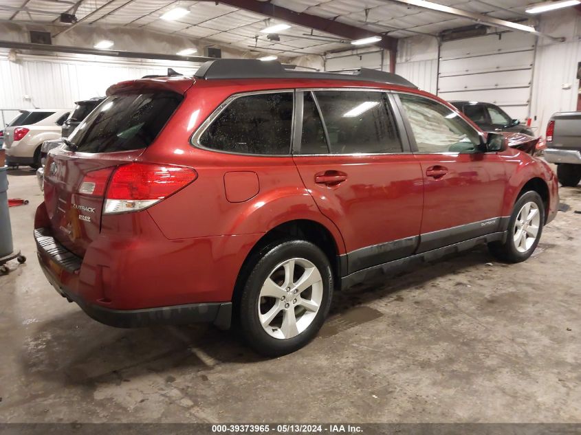 2014 Subaru Outback 2.5I Premium VIN: 4S4BRBCC4E3209016 Lot: 39373965