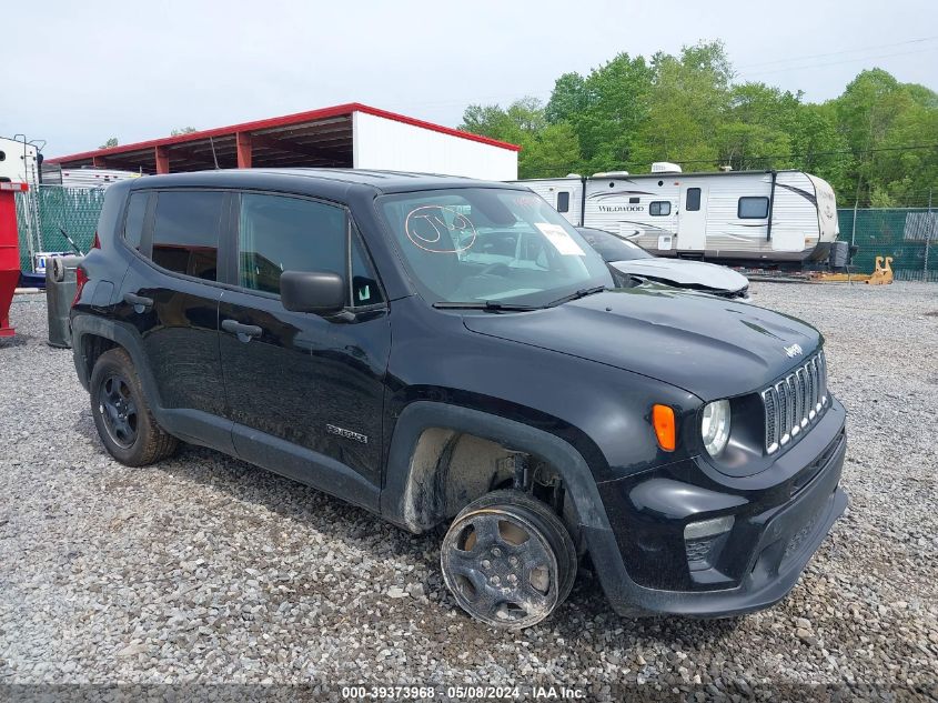 2019 Jeep Renegade Sport 4X4 VIN: ZACNJBAB3KPK55301 Lot: 39373968