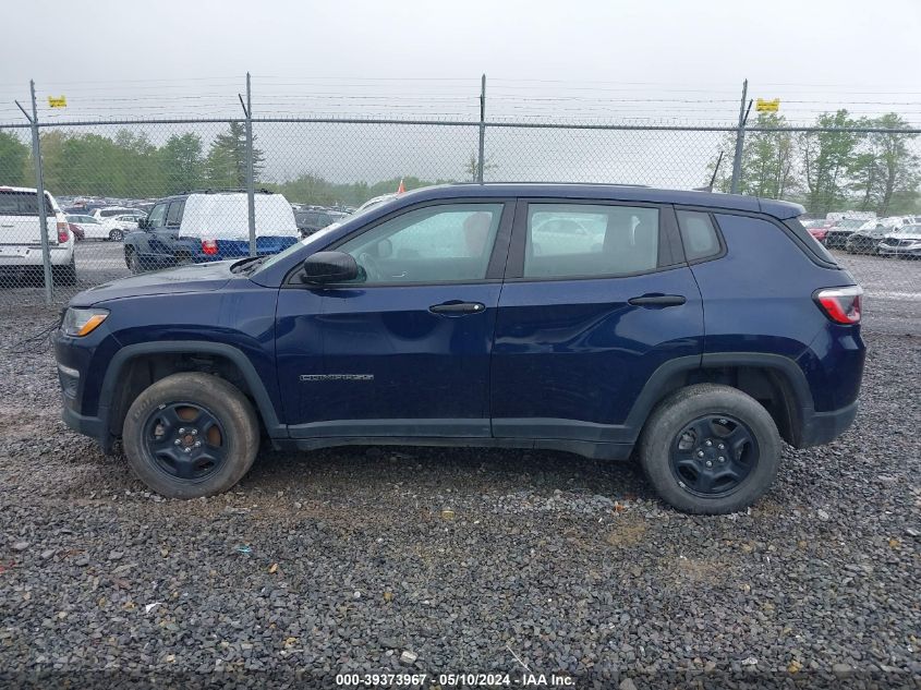 2021 Jeep Compass Sport 4X4 VIN: 3C4NJDAB8MT521308 Lot: 39373967