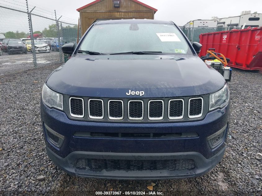 2021 Jeep Compass Sport 4X4 VIN: 3C4NJDAB8MT521308 Lot: 39373967