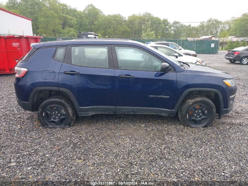 2021 Jeep Compass Sport 4X4 VIN: 3C4NJDAB8MT521308 Lot: 39373967
