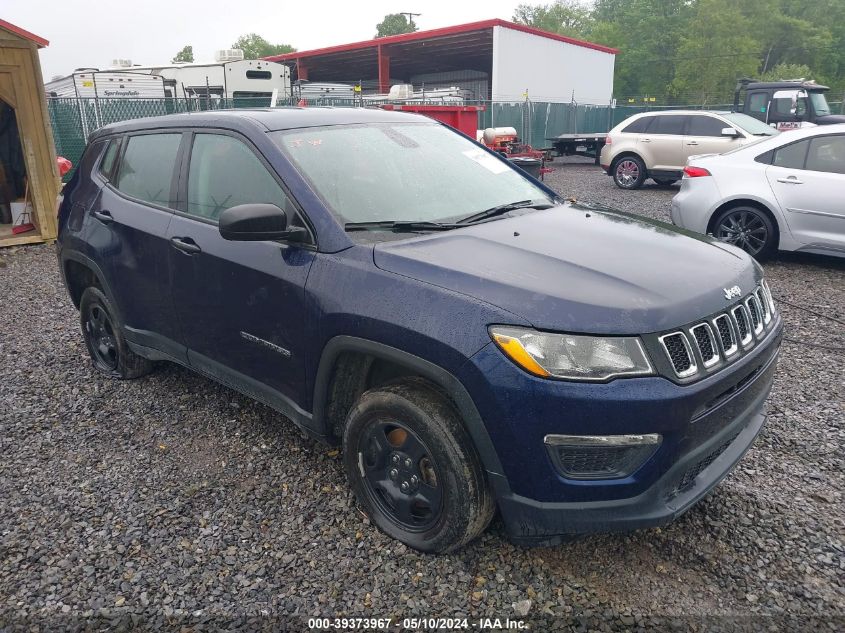 2021 Jeep Compass Sport 4X4 VIN: 3C4NJDAB8MT521308 Lot: 39373967