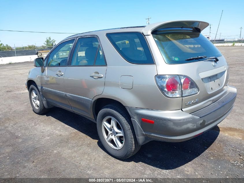 2003 Lexus Rx 300 VIN: JTJHF10U730294184 Lot: 39373971