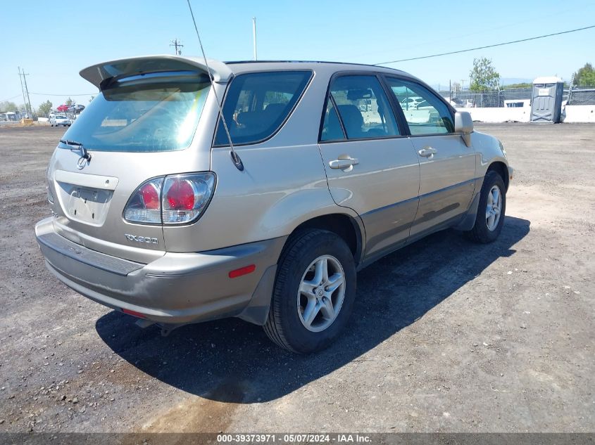 2003 Lexus Rx 300 VIN: JTJHF10U730294184 Lot: 39373971