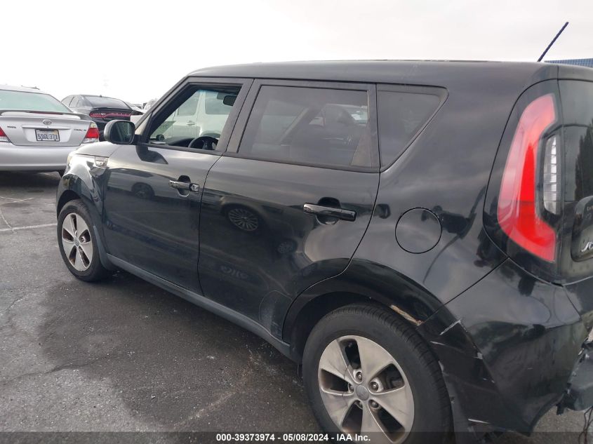 2014 Kia Soul VIN: KNDJN2A25E7108808 Lot: 39373974