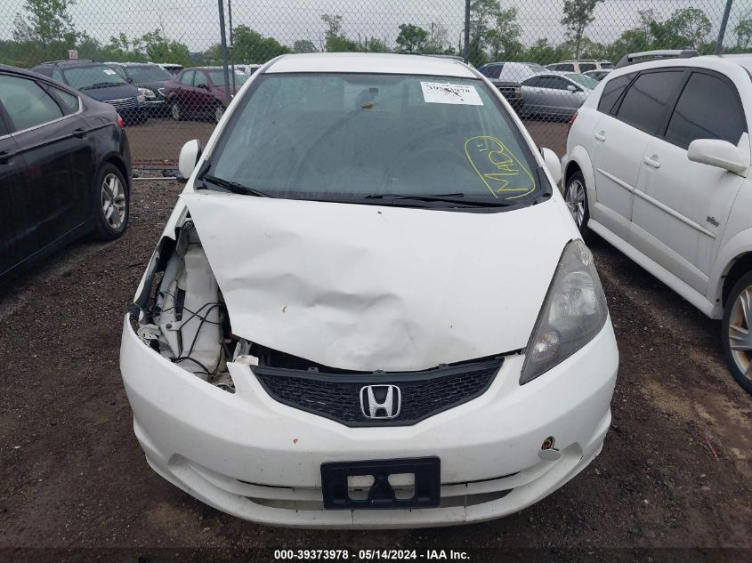 2013 Honda Fit VIN: JHMGE8H38DC032176 Lot: 39373978