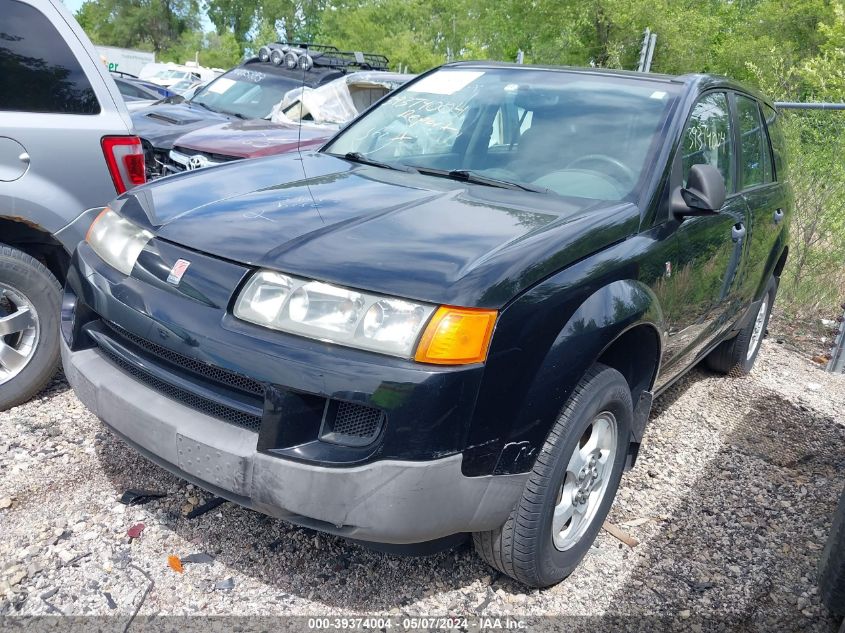 2003 Saturn Vue 4 Cyl VIN: 5GZCZ23D83S827264 Lot: 39374004