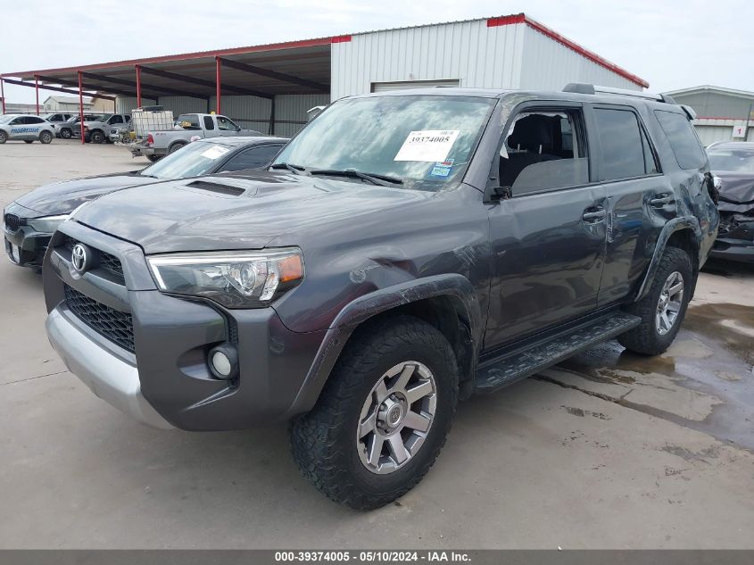 2015 Toyota 4Runner Trail VIN: JTEBU5JR2F5258017 Lot: 39374005