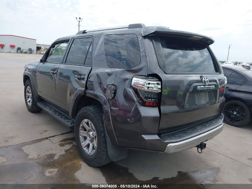 2015 Toyota 4Runner Trail VIN: JTEBU5JR2F5258017 Lot: 39374005