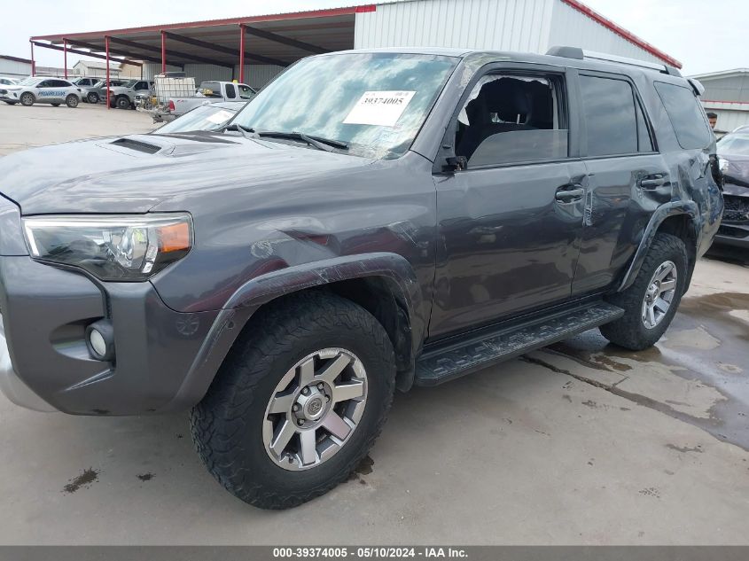 2015 Toyota 4Runner Trail VIN: JTEBU5JR2F5258017 Lot: 39374005