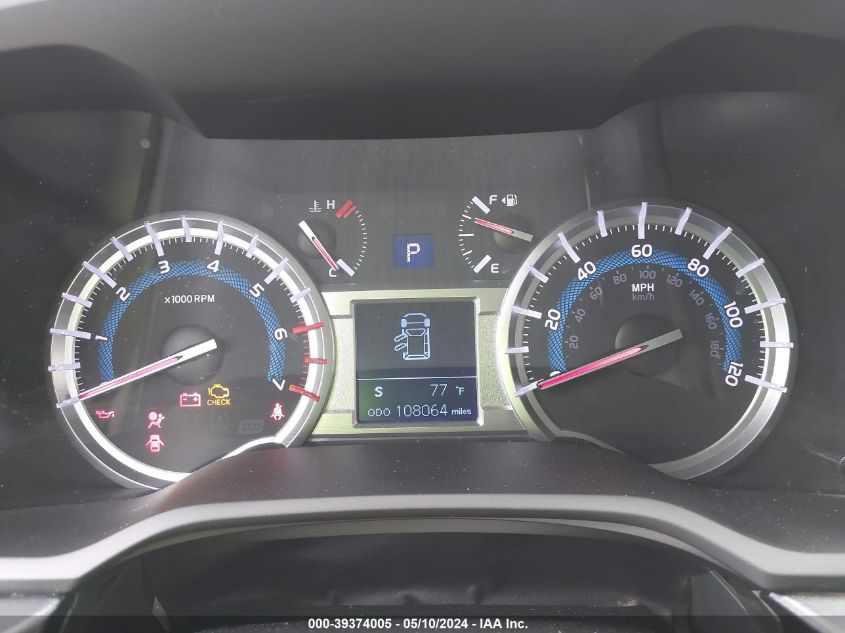 2015 Toyota 4Runner Trail VIN: JTEBU5JR2F5258017 Lot: 39374005