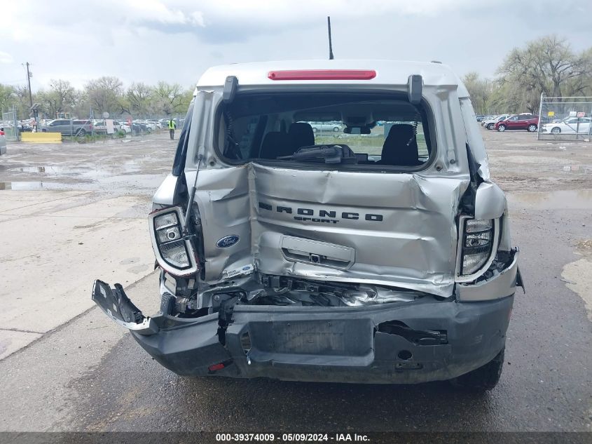 2021 Ford Bronco Sport VIN: 3FMCR9A6XMRA09042 Lot: 39374009