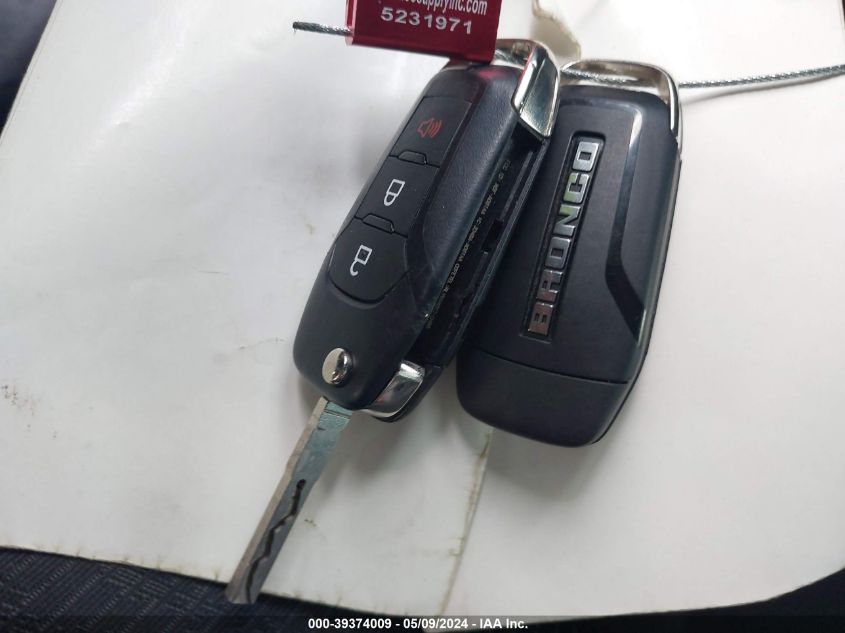 2021 Ford Bronco Sport VIN: 3FMCR9A6XMRA09042 Lot: 39374009