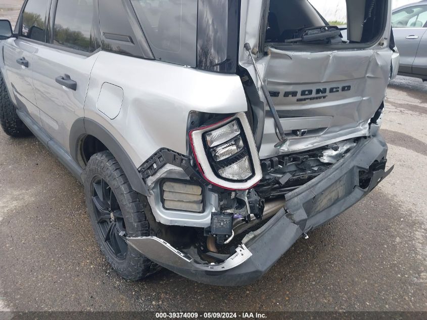 2021 Ford Bronco Sport VIN: 3FMCR9A6XMRA09042 Lot: 39374009