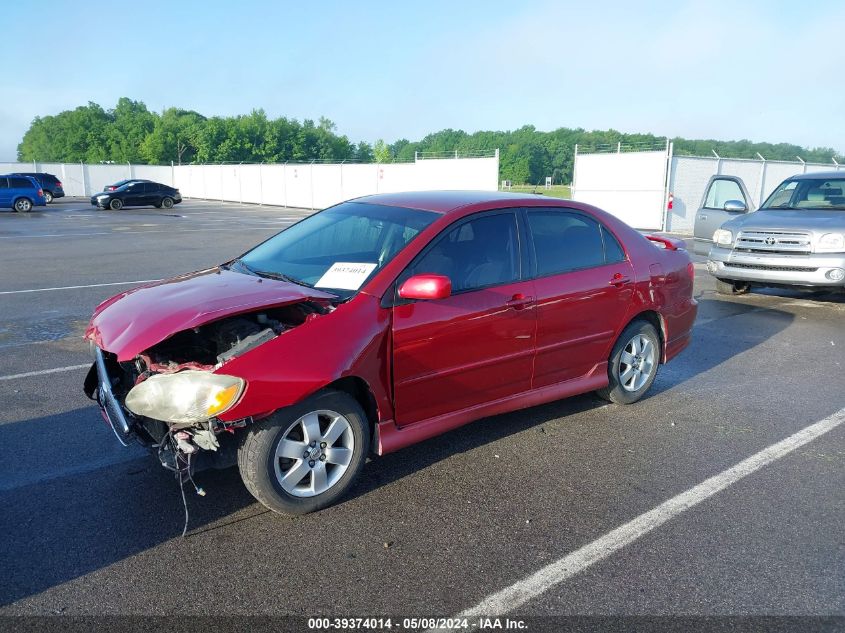 2006 Toyota Corolla S VIN: 1NXBR32E26Z587162 Lot: 39374014