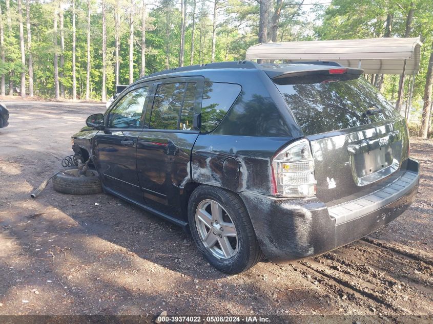 2008 Jeep Compass Sport VIN: 1J8FT47W78D722100 Lot: 39374022