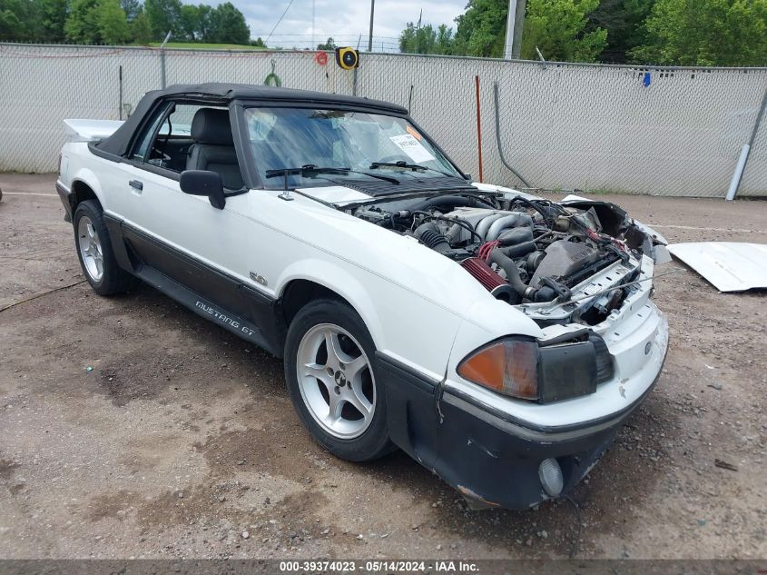 1988 Ford Mustang Gt VIN: 1FABP45E0JF256966 Lot: 39374023