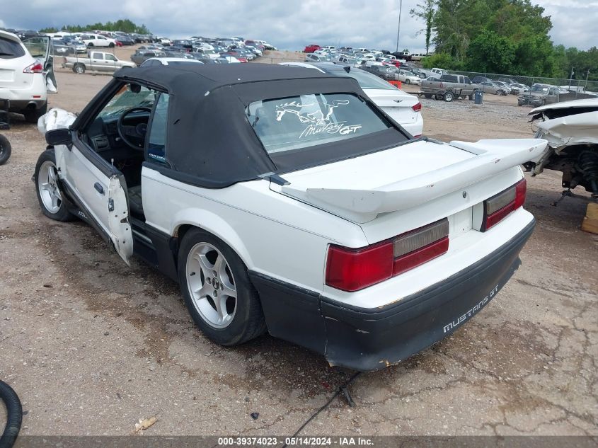 1988 Ford Mustang Gt VIN: 1FABP45E0JF256966 Lot: 39374023