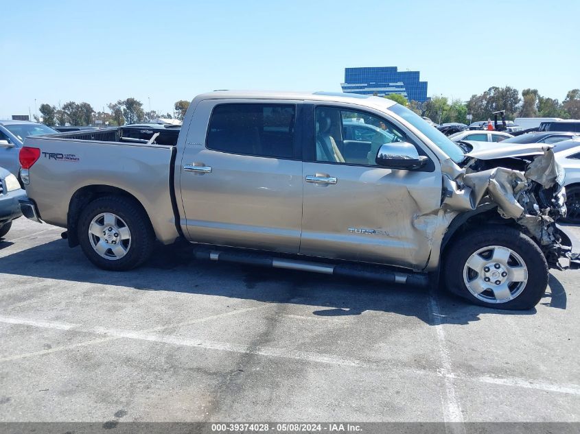 2008 Toyota Tundra Limited 5.7L V8 VIN: 5TFEV58108X036792 Lot: 39374028