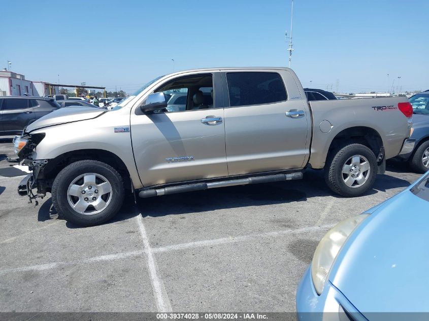 2008 Toyota Tundra Limited 5.7L V8 VIN: 5TFEV58108X036792 Lot: 39374028