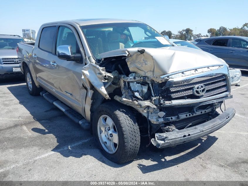 2008 Toyota Tundra Limited 5.7L V8 VIN: 5TFEV58108X036792 Lot: 39374028