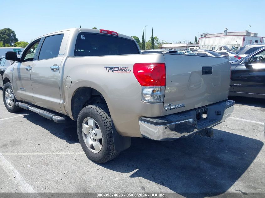 2008 Toyota Tundra Limited 5.7L V8 VIN: 5TFEV58108X036792 Lot: 39374028