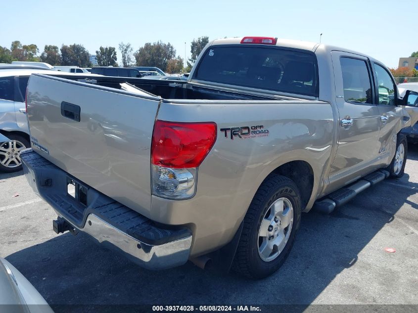 2008 Toyota Tundra Limited 5.7L V8 VIN: 5TFEV58108X036792 Lot: 39374028