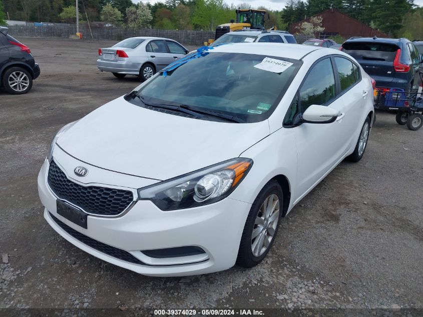 2014 Kia Forte Lx VIN: KNAFX4A60E5056222 Lot: 39374029