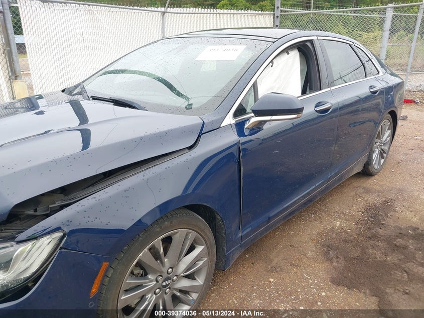 VIN 3LN6L5MU3JR627994 2018 LINCOLN MKZ HYBRID RESERVE