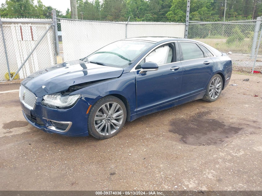 VIN 3LN6L5MU3JR627994 2018 LINCOLN MKZ HYBRID RESERVE