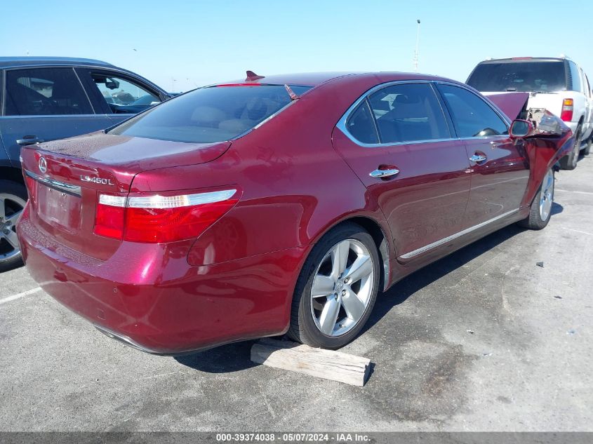 2007 Lexus Ls 460 L VIN: JTHGL46F275015796 Lot: 39374038