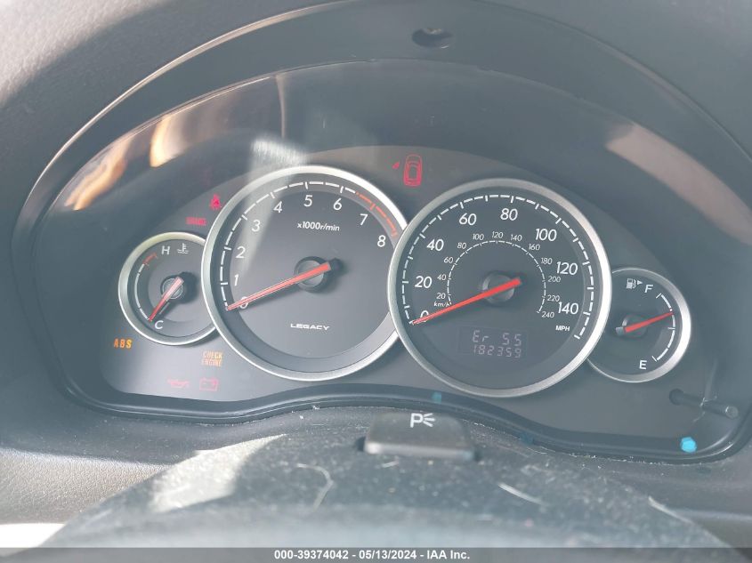 2007 Subaru Legacy 2.5I VIN: 4S3BP616X76326177 Lot: 39374042