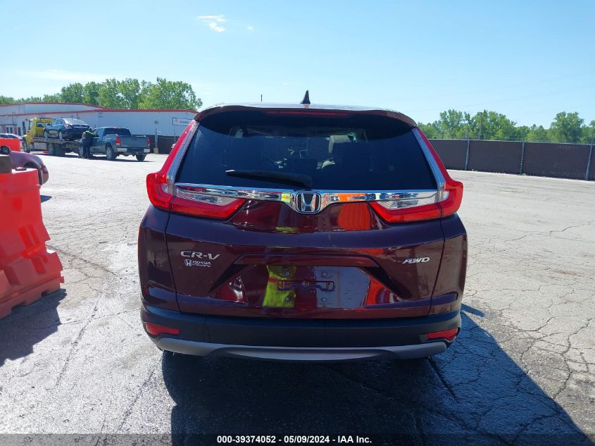 2019 Honda Cr-V Ex-L VIN: 5J6RW2H8XKL029299 Lot: 39374052