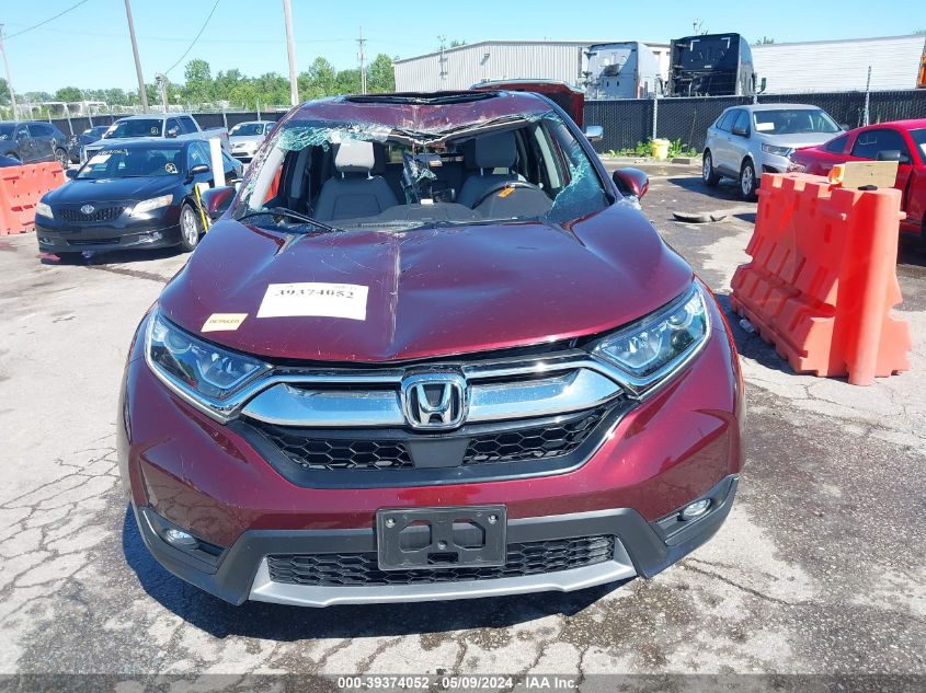 2019 Honda Cr-V Ex-L VIN: 5J6RW2H8XKL029299 Lot: 39374052