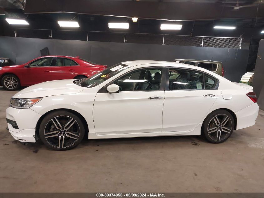 2017 Honda Accord Sport Se VIN: 1HGCR2F12HA137172 Lot: 39374055