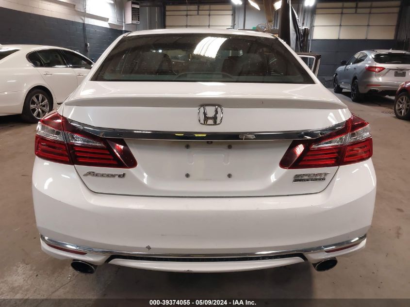 2017 Honda Accord Sport Se VIN: 1HGCR2F12HA137172 Lot: 39374055