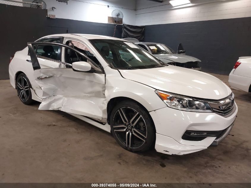 2017 Honda Accord Sport Se VIN: 1HGCR2F12HA137172 Lot: 39374055