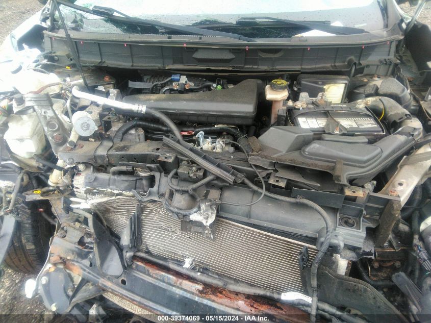 2015 Nissan Rogue Sv VIN: KNMAT2MV7FP514859 Lot: 39374069