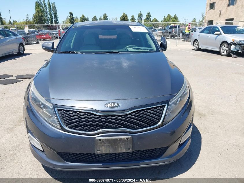 2015 Kia Optima Lx VIN: KNAGM4A76F5536305 Lot: 39374071