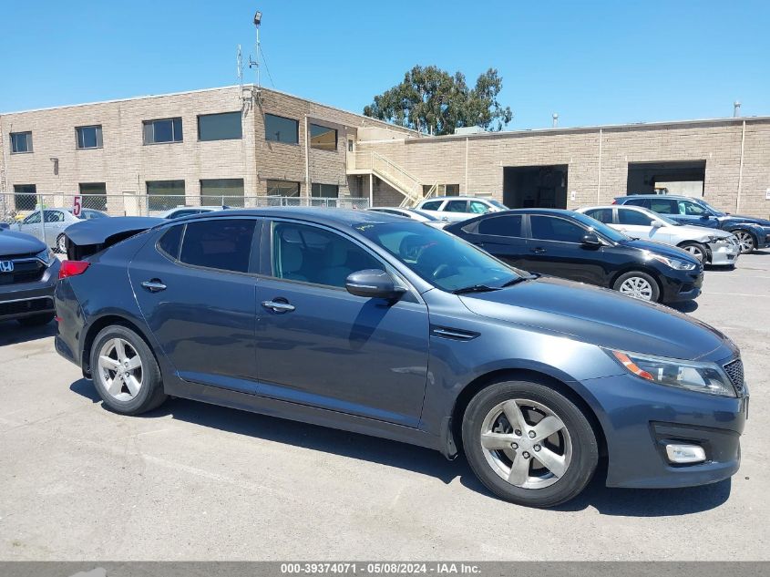 2015 Kia Optima Lx VIN: KNAGM4A76F5536305 Lot: 39374071