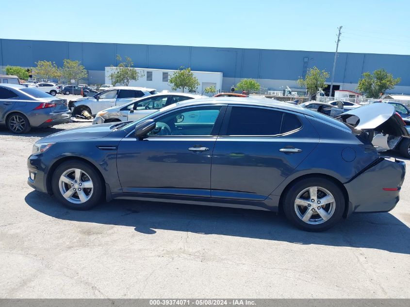 2015 Kia Optima Lx VIN: KNAGM4A76F5536305 Lot: 39374071