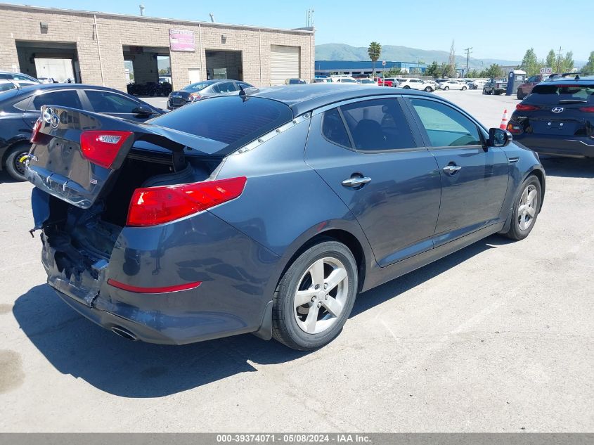 2015 Kia Optima Lx VIN: KNAGM4A76F5536305 Lot: 39374071