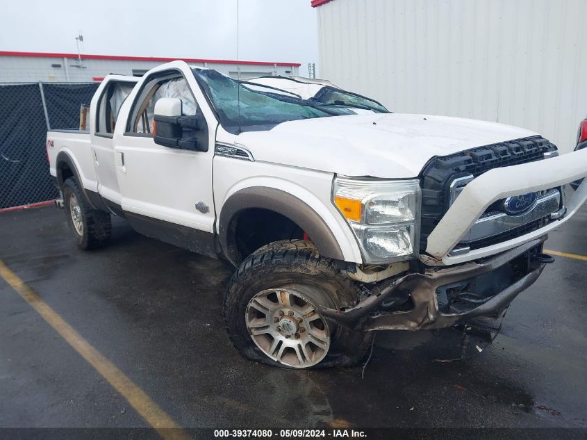 2015 Ford F-250 Lariat VIN: 1FT7W2BT9FED52473 Lot: 39374080