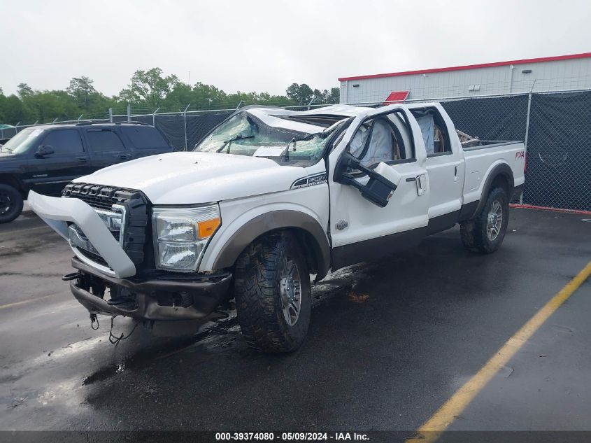 2015 Ford F-250 Lariat VIN: 1FT7W2BT9FED52473 Lot: 39374080