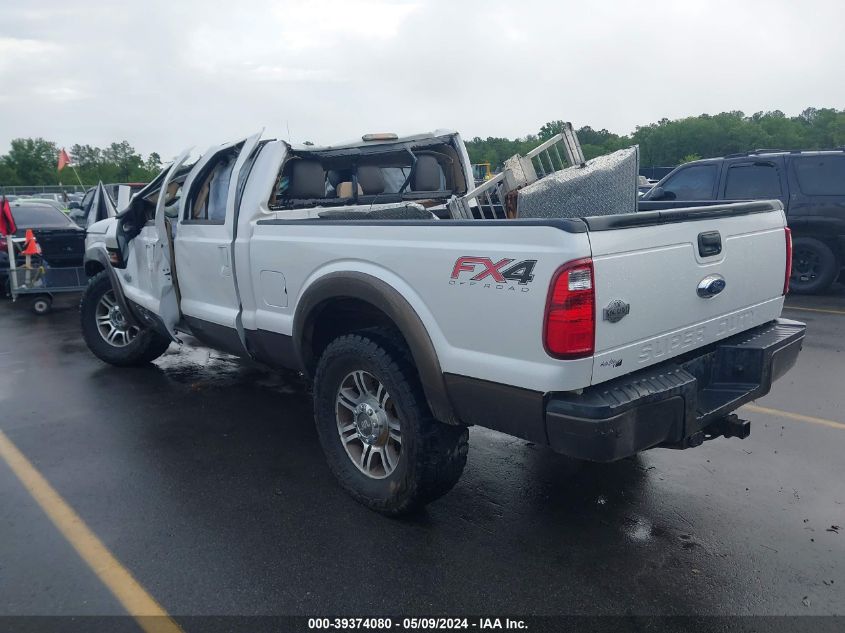 2015 Ford F-250 Lariat VIN: 1FT7W2BT9FED52473 Lot: 39374080